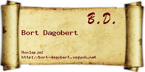 Bort Dagobert névjegykártya